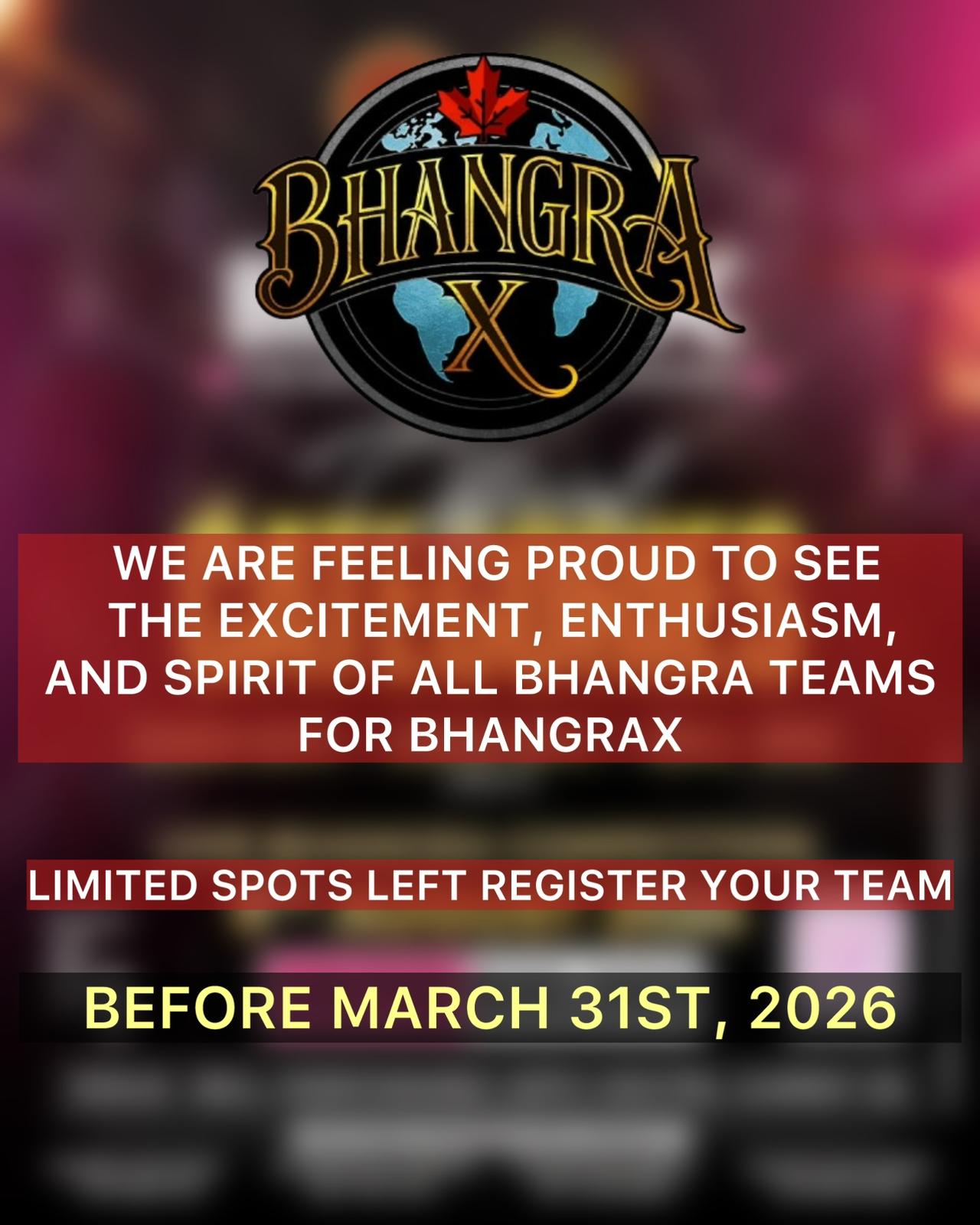 Bhangra X Instagram post